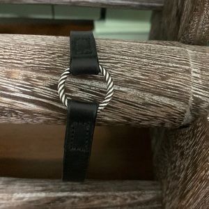 James Avery Leather Charm Bracelet